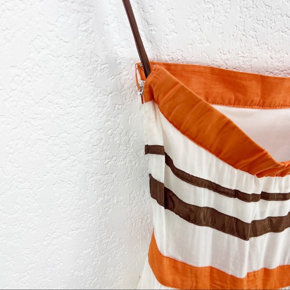 Free People New Romantics Color Me Bad Dress Asymmetrical Stripe XS - Picture 6 of 9